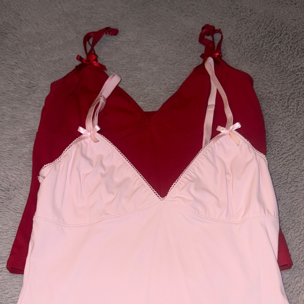 PacSun Red and Pink Women's Tops